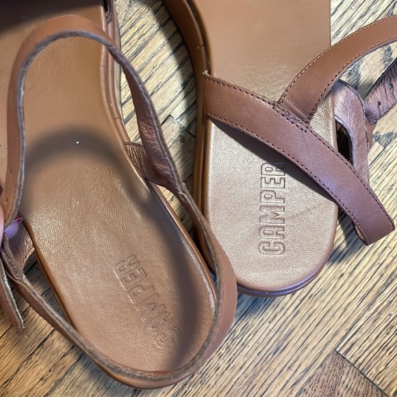 Camper Misia Heeled Sandal Brown - Picture 7 of 9